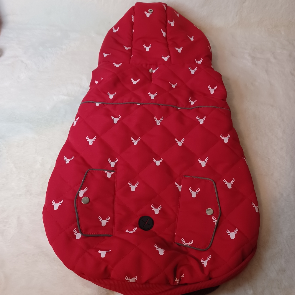 Luz Gear Puppy Hooded Jacket with Deer Print Size XL